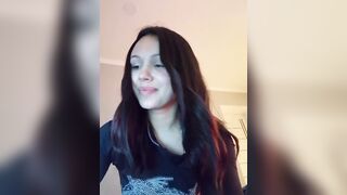 allianna123 - Porn Video [Bongacams]: popular internet personality, stunning melons, huge dildo