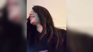 allianna123 - Porn Video [Bongacams]: popular internet personality, stunning melons, huge dildo