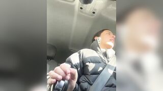 LPetitekim - [baby girl films herself in the car and chats sweetly with the chat