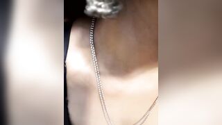 Stripy_Doll - [Indian girl shows her tits and talks sweetly in front of the camera.