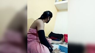 Mamta_Chaterjee - [A Latina with clothes on sits chatting and doesn't want to undress for the camera.