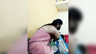 Mamta_Chaterjee - [A Latina with clothes on sits chatting and doesn't want to undress for the camera.