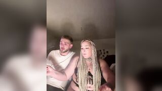 elina_may - Busty tattooed bitch with big boobs seduces her man to fuck her on camera