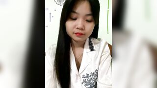 Maeve2k5 -Asian girl has a nice chat and is shy to undress in front of the camera and show her sweet body