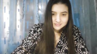 MilanesaGold28 -Young college girl sweetly chatting and teasing in front of the camera