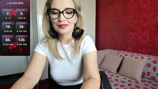 emilymilff - Milf in glasses sweetly chatting and teasing in front of the camera.