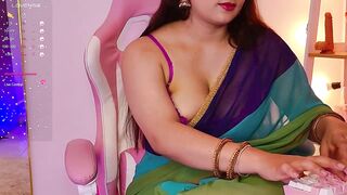 ashalisha - Indian girl sweetly chatting and teasing her sweet figure in front of the camera