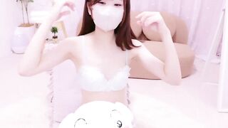 HINA_cha - charming asian in beautiful lingerie sweetly chatting and teasing in front of the camera