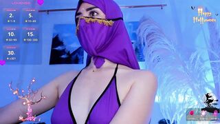 Eyad_Hashim -Adorable babe with covered face teasing in swimsuit