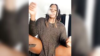 Assiology__Fuck-me-Good1 -Lush negro girl teases in front of the camera and sweet talks.