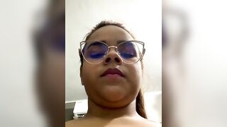 Evabigass - [Lush mulatto in lingerie shows herself in front of the camera