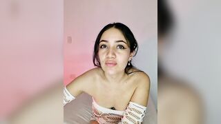 Meganwhite2 - [A young woman in a netted suit teases in front of the camera and sweetly communicates