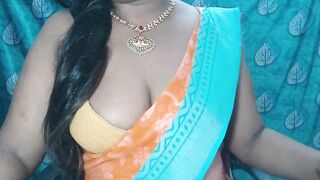 Puruvi - Indian babe with clothes on is having a nice chat.