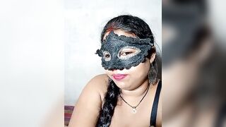 Something_61 - Latina in clothes tease in front of the camera