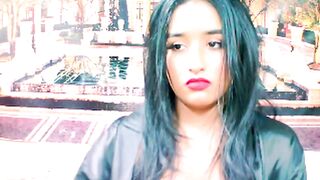 IndianAngel4u -Brunette sweetly chatting and teasing in front of the camera