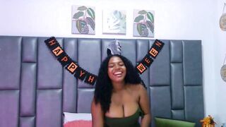 AgathaTastty -Lush mulatto girl sweetly chatting teasingly in front of the camera