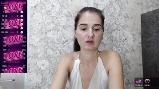 Elsa_Krista  - Young bitch in clothes chatting sweetly and shy to undress in front of the camera