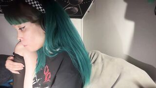 FRRANNKIE - Student girl chats sweetly and teases in front of the camera