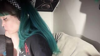 FRRANNKIE - Student girl chats sweetly and teases in front of the camera