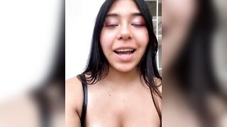 MaraGomez - Young woman with big boobs teases in front of the camera and chats sweetly with the chat