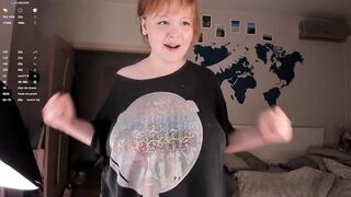 LisaLaas - [young woman with big tits in a tank top teasing in front of the camera