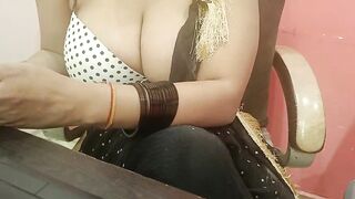 FRIENDFORFUN - Curvy Indian babe with big boobs chats and teases nicely in front of the camera