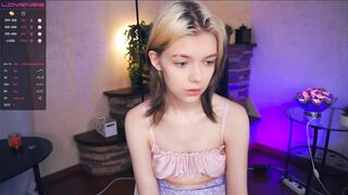 EngelAlman -  Tiny tit babe sweetly chats and teases in front of the camera