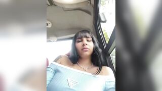 Hilary_pinkk -  Latina with big tits teasing on camera in clothes