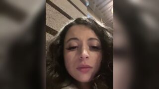 Lina_twin - Brunette chats sweetly and teases in front of the camera