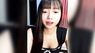 -Meimei- - babe with small tits cute chat and tease in front of camera