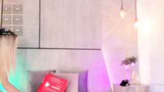 Addison_baker - Charming blonde in beautiful lingerie chats sweetly and teases in front of the camera