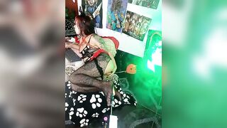 sofia-megan- - Skinny young woman with small tits in tattoos poses in front of the camera and sweetly chatting with the chat room