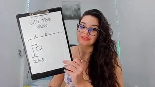 RedAssHottie - Pretty girl in nice lingerie sweetly chatting and teasing in front of the camera