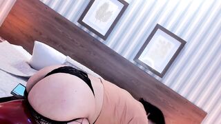 Karla_Valk - Brunette with big tits sweetly chatting and teasing in front of the camera