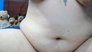 SwtLatinaXX -  Lush milfochka with big tits shows her hairy pussy with lavence vnetri