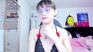 Lucyy-hess - Young babe in a beautiful bodysuit and cute chatting and teasing in front of the camera