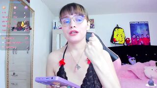 Lucyy-hess - Young babe in a beautiful bodysuit and cute chatting and teasing in front of the camera