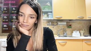 elisabettina02 -charming housewife sweetly chats and teases in front of the camera