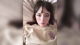 pin_grimes - Young babe sweetly chats and teases in front of camera