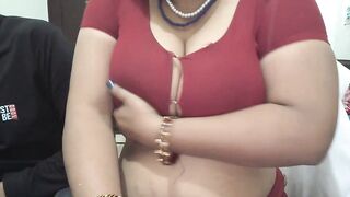 Gulaboo_bhabi -  couple chatting nicely but shy what to do