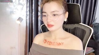 LiLi_Bae - Adorable babe sweetly chatting and teasing in front of the camera with her clothes on