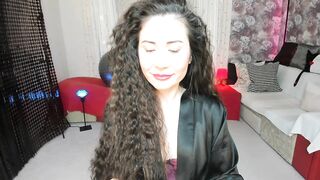 KarinaSweeety -Milfochka is sweet-talking and teasing on camera.