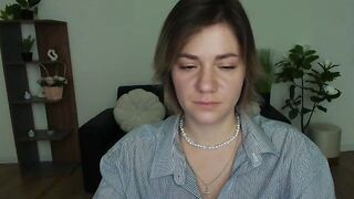 MariaSttone -  Milf in clothes sweetly chatting and teasing in front of the camera