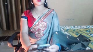 fantesy4everr - Indian girl sweetly chats and teases in front of the camera in clothes