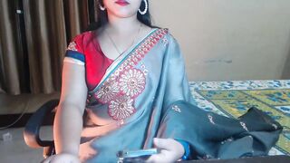 fantesy4everr - Indian girl sweetly chats and teases in front of the camera in clothes