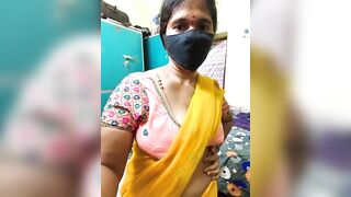 hotladyIndian1 - Milfa Indian woman in clothes chatting and teasing in front of the camera