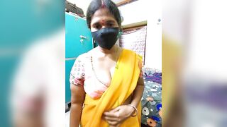 hotladyIndian1 - Milfa Indian woman in clothes chatting and teasing in front of the camera