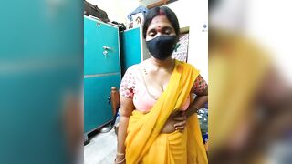 hotladyIndian1 - Milfa Indian woman in clothes chatting and teasing in front of the camera