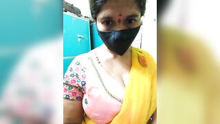 hotladyIndian1 - Milfa Indian woman in clothes chatting and teasing in front of the camera