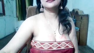 Cute_Mahi22 - Indian woman with big boobs wearing clothes tease in front of the camera